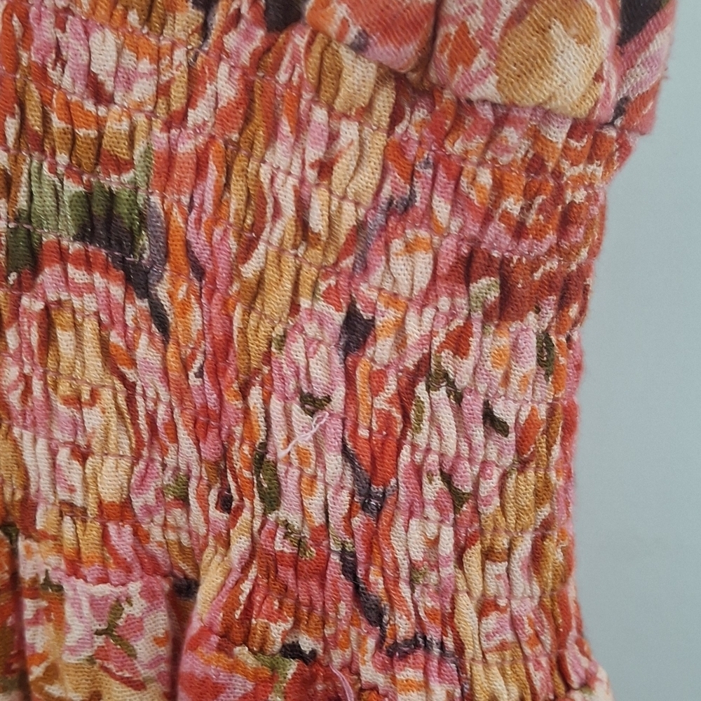 NWT DEAR JOHN ERIN NOVELTY DRESS Maxi Cottagecore Boho Paisley - Picture 8 of 10